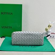 Okify Bottega Veneta Small Andiamo Bag In Light Gray 25x20x10cm - 2
