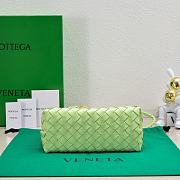 Okify Bottega Veneta Small Andiamo Bag In Bright Green 25x20x10cm - 6