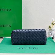Okify Bottega Veneta Small Andiamo Bag In Dark Blue 25x20x10cm - 4