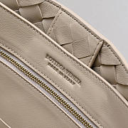 Okify Bottega Veneta Medium Andiamo Bag In Beige 32x24x12cm - 5