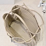 Okify Bottega Veneta Medium Andiamo Bag In Beige 32x24x12cm - 4