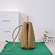Okify Bottega Veneta Medium Andiamo Bag In Light Brown 32x24x12cm - 5