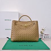 Okify Bottega Veneta Medium Andiamo Bag In Light Brown 32x24x12cm - 1
