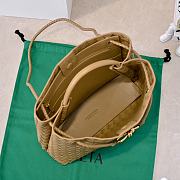 Okify Bottega Veneta Medium Andiamo Bag In Light Brown 32x24x12cm - 3