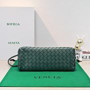 Okify Bottega Veneta Medium Andiamo Bag In Dark Green 32x24x12cm - 6