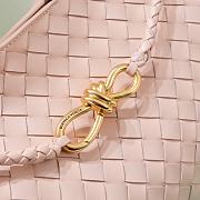 Okify Bottega Veneta Medium Andiamo Bag In Light Pink 32x24x12cm - 5