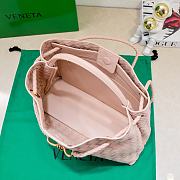 Okify Bottega Veneta Medium Andiamo Bag In Light Pink 32x24x12cm - 4
