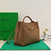 Okify Bottega Veneta Medium Andiamo Bag In Brown 32x24x12cm - 5