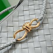 Okify Bottega Veneta Medium Andiamo Bag In Light Gray 32x24x12cm - 4