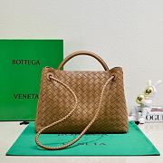 Okify Bottega Veneta Medium Andiamo Bag In Brown Caramel 32x24x12cm - 6