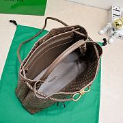 Okify Bottega Veneta Medium Andiamo Bag In Dark Brown 32x24x12cm - 2