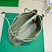 Okify Bottega Veneta Medium Andiamo Bag In Light Green 32x24x12cm - 3