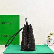 Okify Bottega Veneta Medium Andiamo Bag In Darker Brown 32x24x12cm - 5