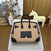 Okify Hermes Birkin Cargo Bag 25cm In Brown - 4