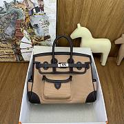 Okify Hermes Birkin Cargo Bag 25cm In Brown - 1