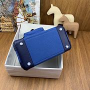 Okify Hermes Birkin Cargo Bag 25cm In Dark Blue - 2