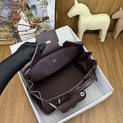 Okify Hermes Birkin Cargo Bag 25cm In Dark Brown - 2