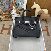 Okify Hermes Birkin Rock 25cm In Black - 1