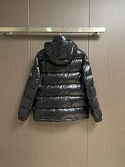 Okify Moncler Maya Black Hooded Down Jacket  - 3