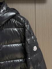Okify Moncler Maya Black Hooded Down Jacket  - 5