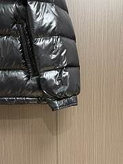 Okify Moncler Maya Black Hooded Down Jacket  - 4