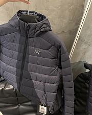 Okify Arc'teryx Black Hoody Rib Down Jacket - 4