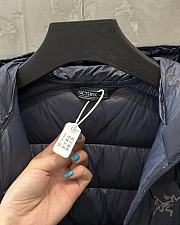Okify Arc'teryx Black Hoody Rib Down Jacket - 6