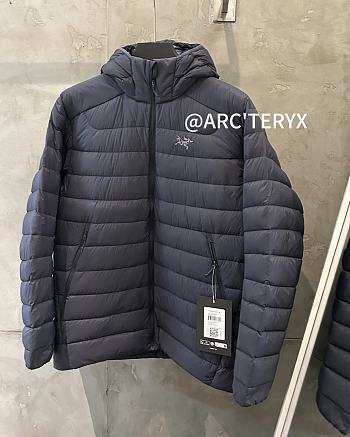 Okify Arc'teryx Black Hoody Rib Down Jacket