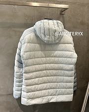 Okify Arc'teryx Light Blue Hoody Rib Down Jacket - 3