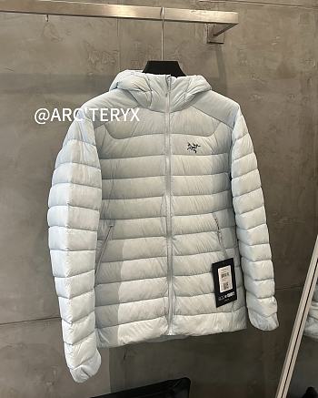 Okify Arc'teryx Light Blue Hoody Rib Down Jacket