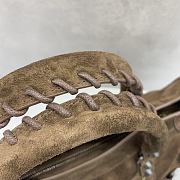 Okify Balenciaga Small Le City Bag In Dark Brown Suede 30x13x20cm - 2