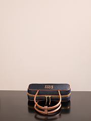 Okify MiuMiu Beau Small Denim Bag 28x11.5x8cm - 3