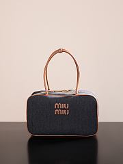 Okify MiuMiu Beau Large Denim Bag 34x20x10cm - 1