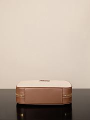 Okify MiuMiu Beau Large Canvas And Leather Bag 34x20x10cm - 6