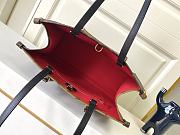 Okify Louis Vuitton OnTheGo MM Monogram Reverse Bag In Brown M45321 35x27x14cm - 2