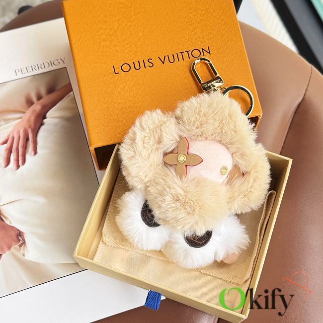 Okify Louis Vuitton My Vivienne Beige Bag Charm M02324 - 1