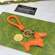 Okify Gucci Orange Dog Key Chain  - 1