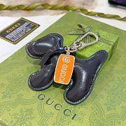 Okify Gucci Black Dog Key Chain - 1