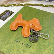 Okify Gucci Brown Dog Key Chain - 1