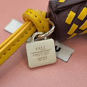 Okify MiuMiu Tassel Brown Bag Charm - 4
