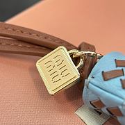 Okify MiuMiu Tassel Blue Bag Charm - 4