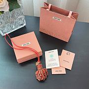 Okify MiuMiu Tassel Red Bag Charm - 2