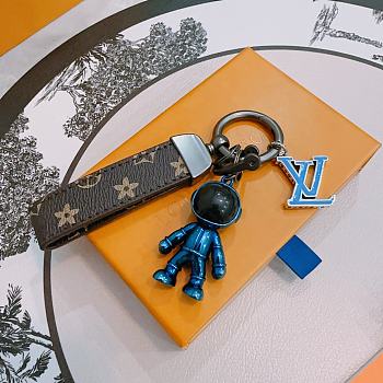 Okify Louis Vuitton Blue Astronaut Key Chain 