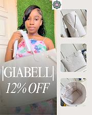 Okify Louis Vuitton Neverfull MM Bag In Gray Brume M45686 28x14x31cm  - 1