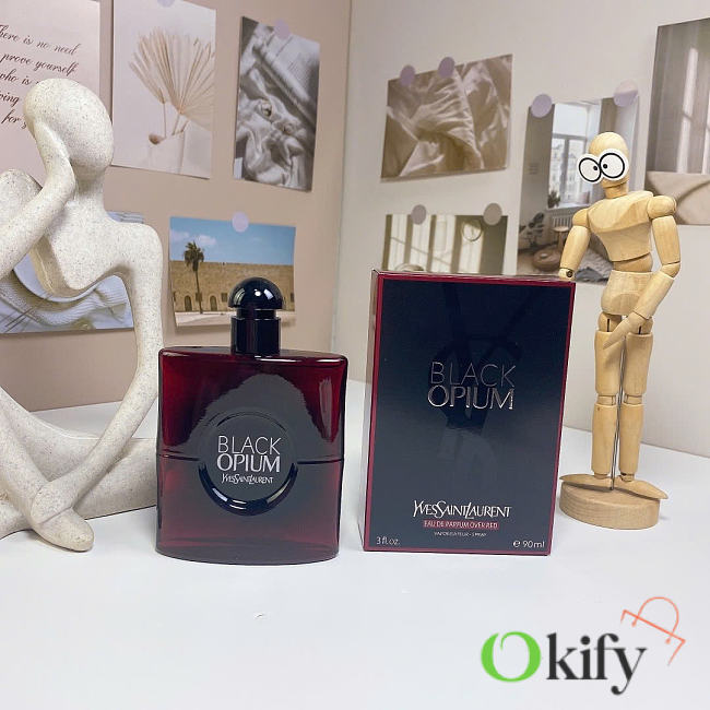 Okify YSL Black Opium Over Red Perfumes 90ml - 1
