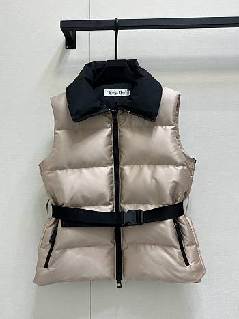 Okify Dior Puffer Sleeveless Jacket For Women 