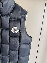 Okify Moncler Black Sleeveless Down Jacket Unisex - 2