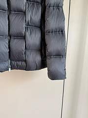 Okify Moncler Black Zippered Down Jacket Unisex - 4