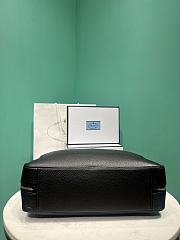 Okify Prada Large Leather Top Handle Bag In Black 1BB128 35x23x10cm - 3