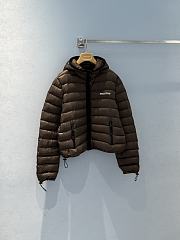 Okify MiuMiu Brown Down Jacket Unisex - 1